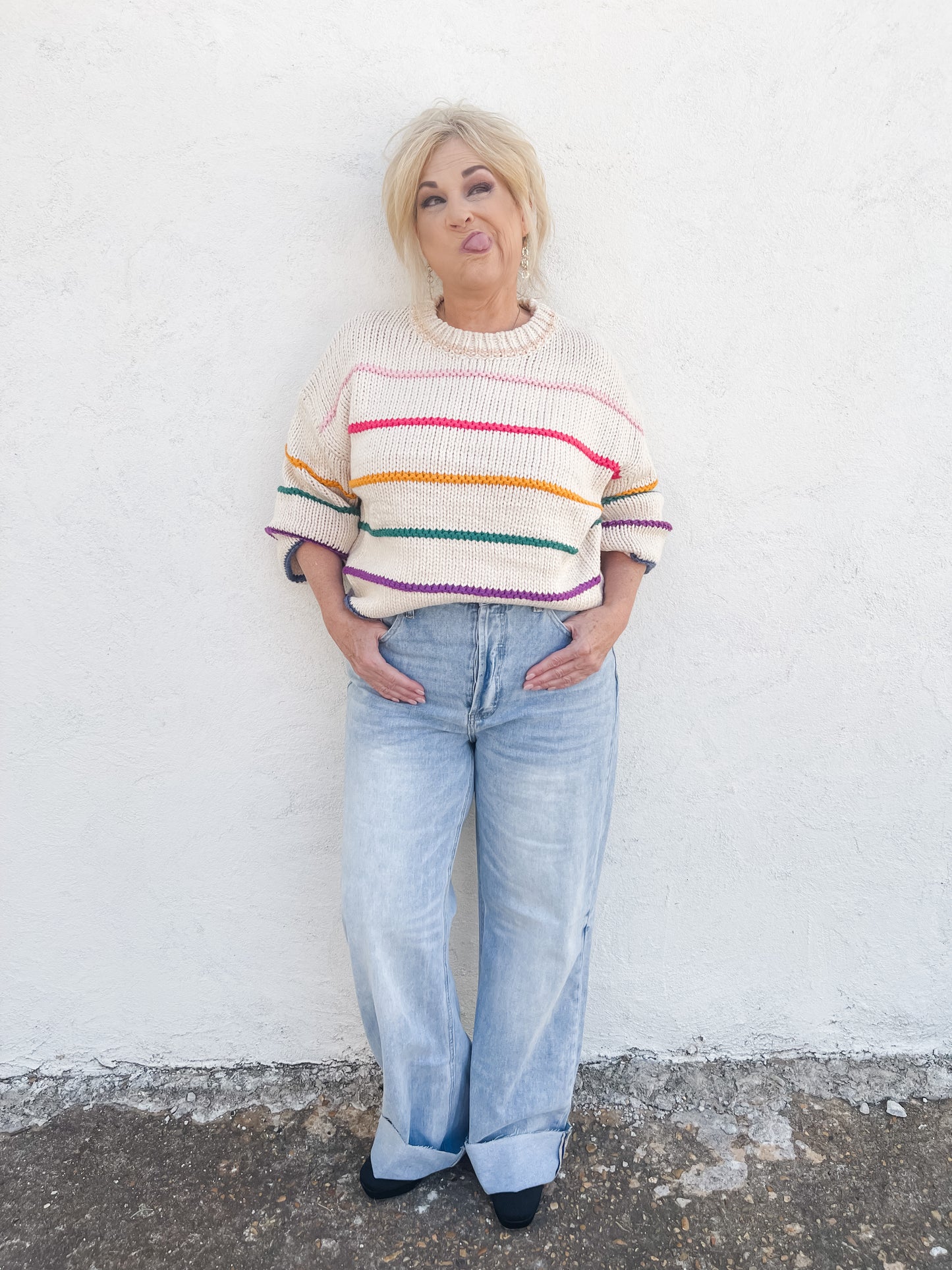 Gold At the End Sweater