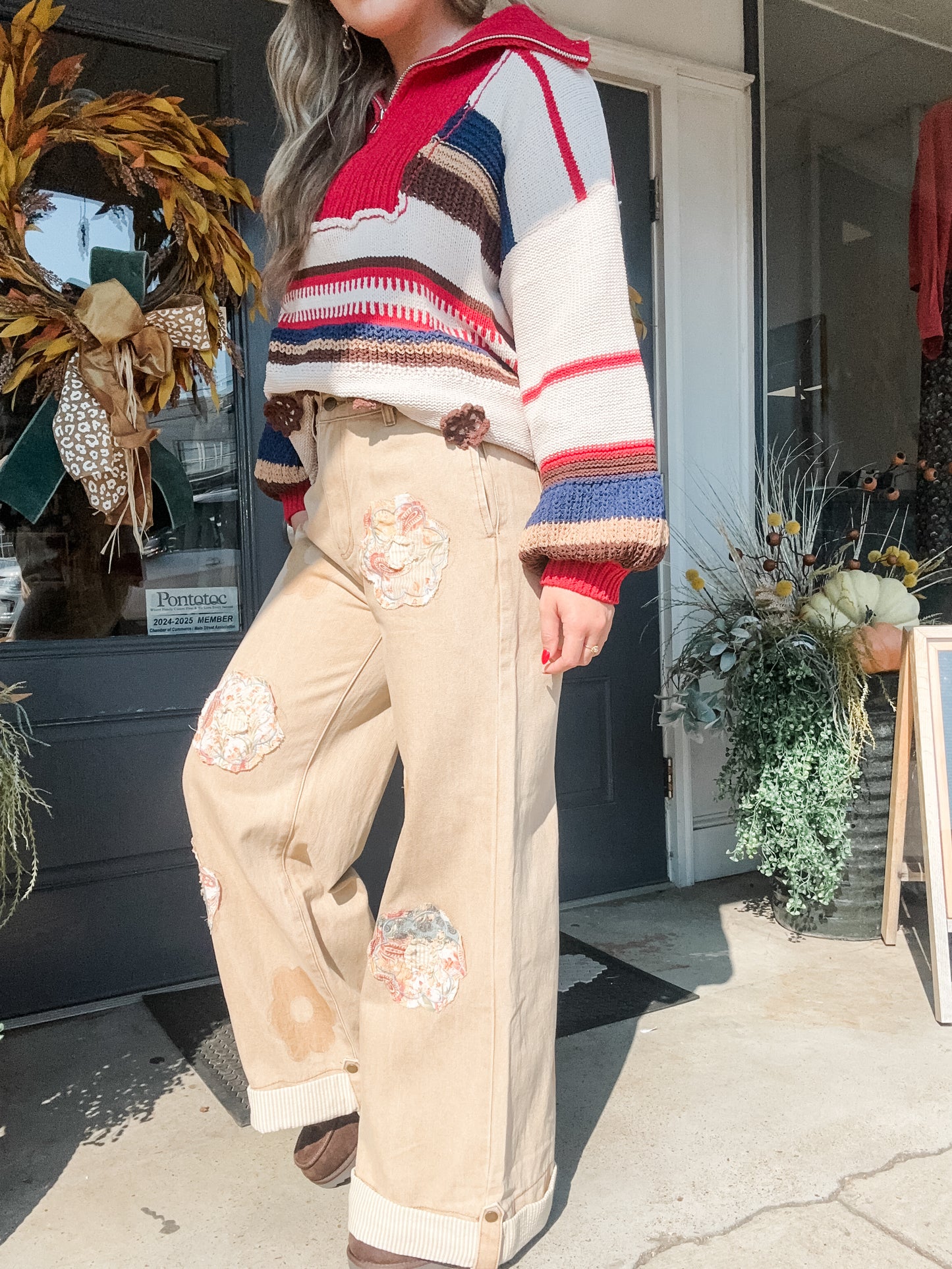 Vintage Jeans in Sand