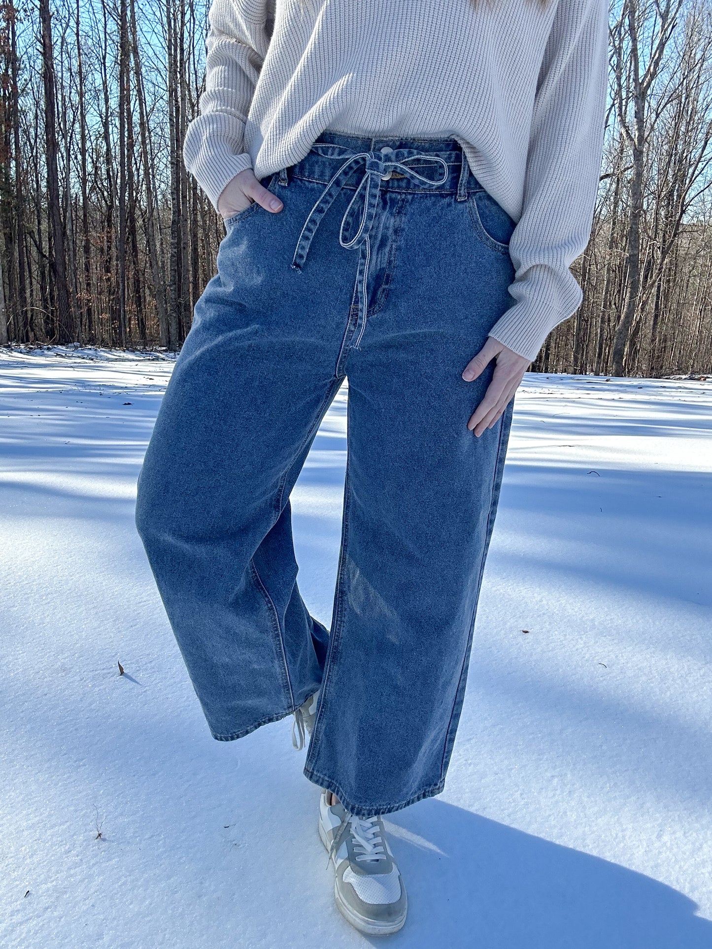 Wash and Wear Denim Pants