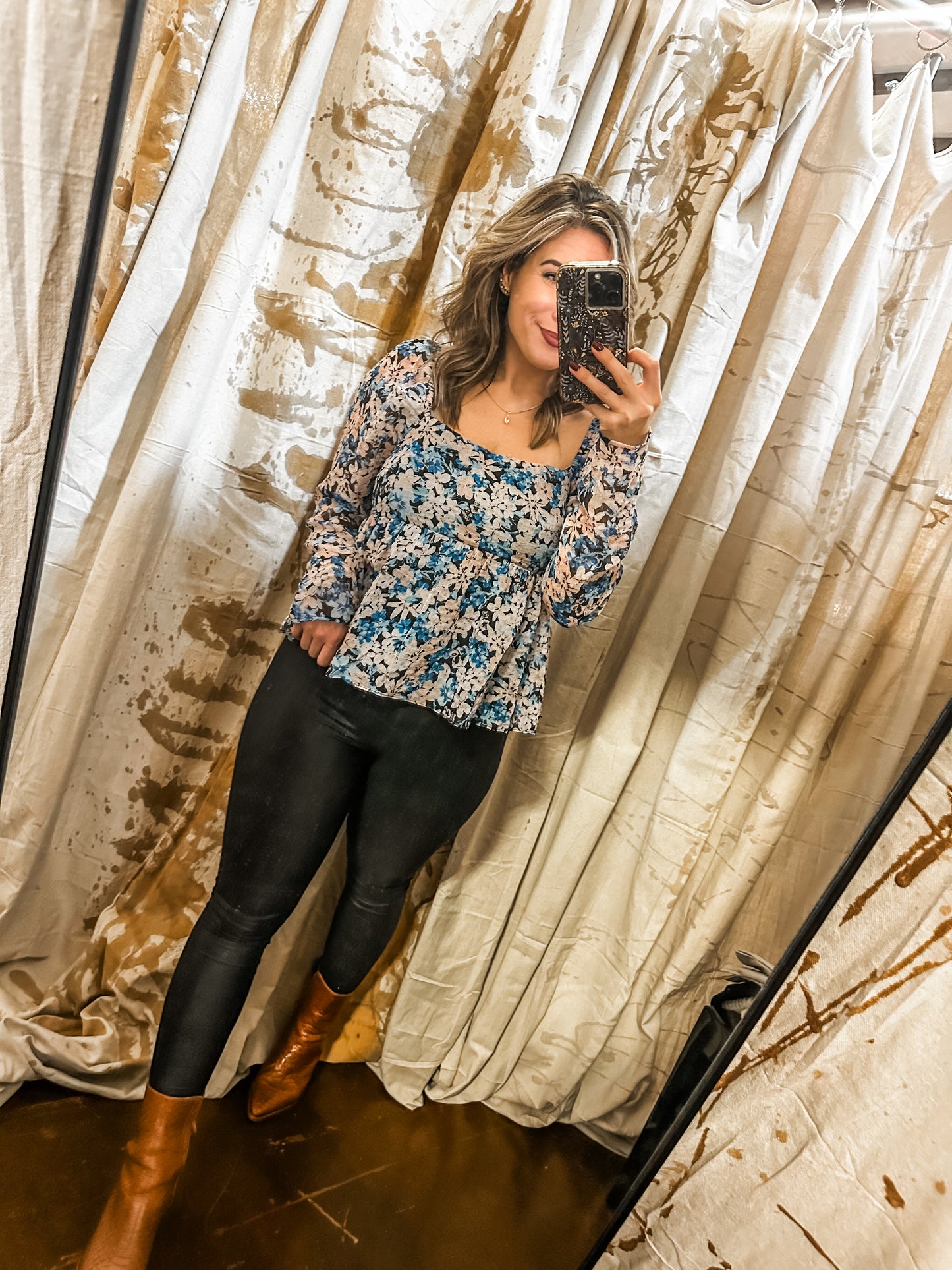 Noah Peplum Top