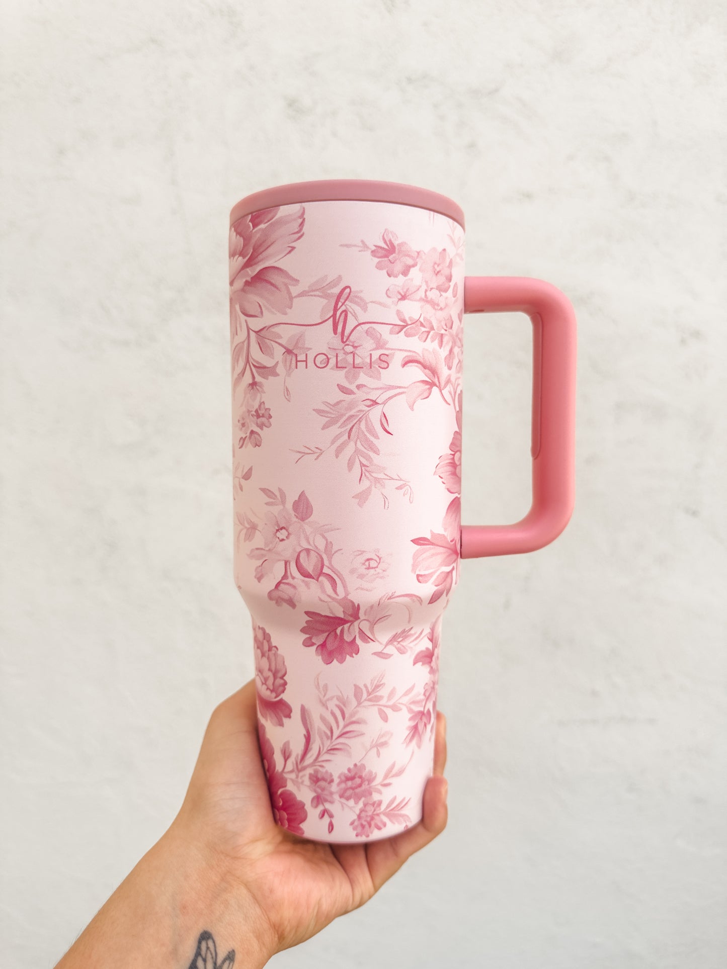 Hydrochic Tumbler Pink Floral