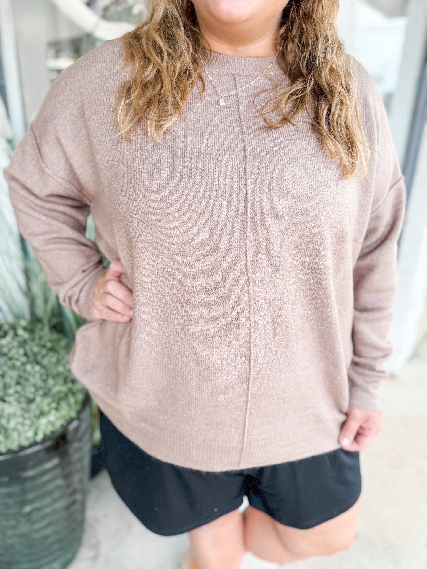 Maple Latte Sweater Plus