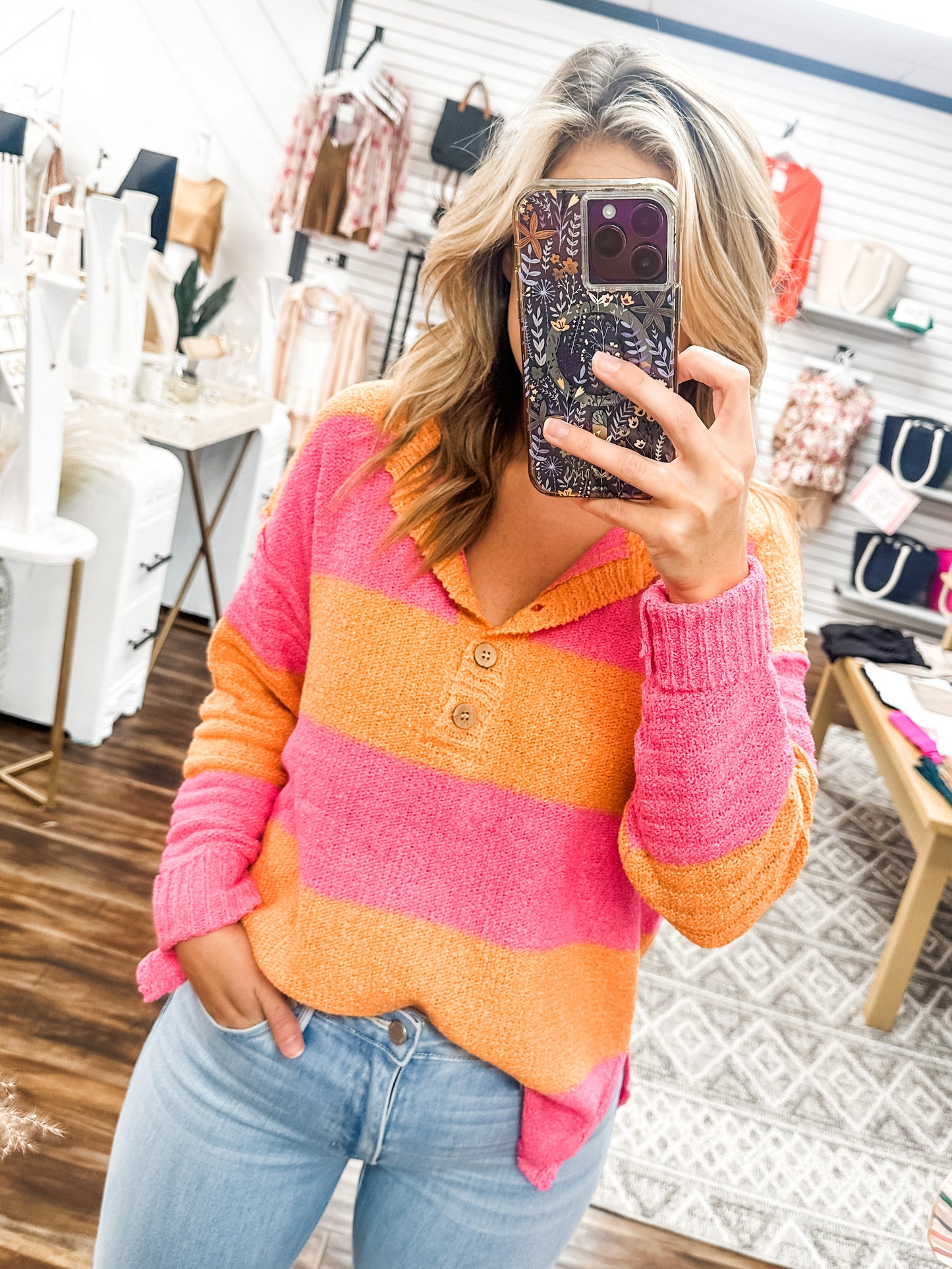 Twist Me P & O Sweater