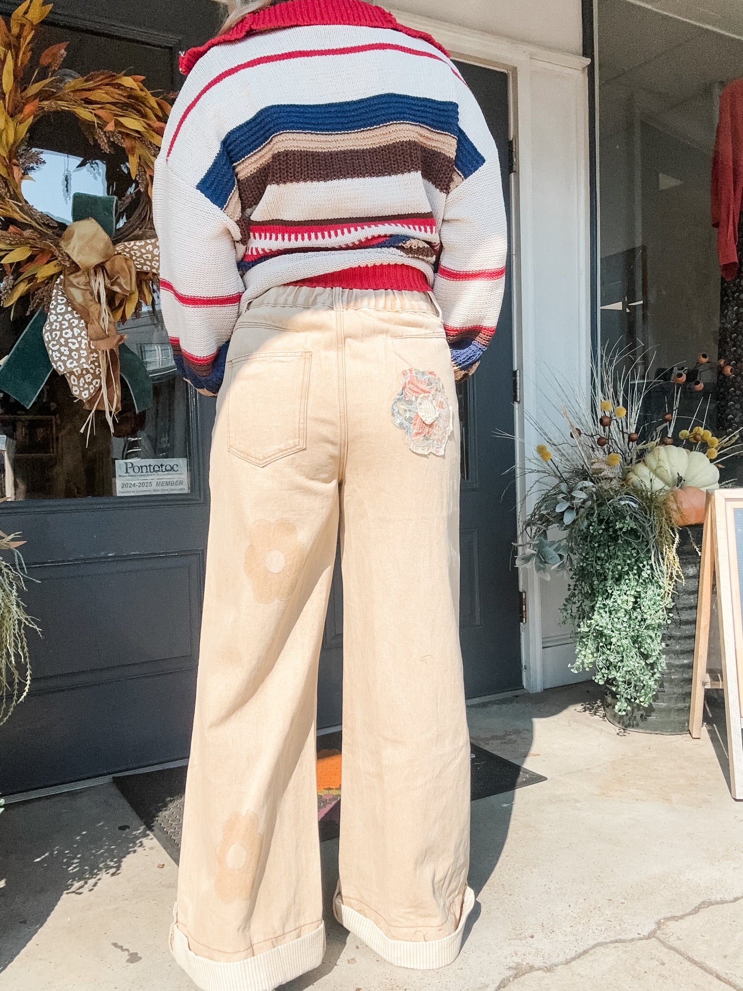 Vintage Jeans in Sand