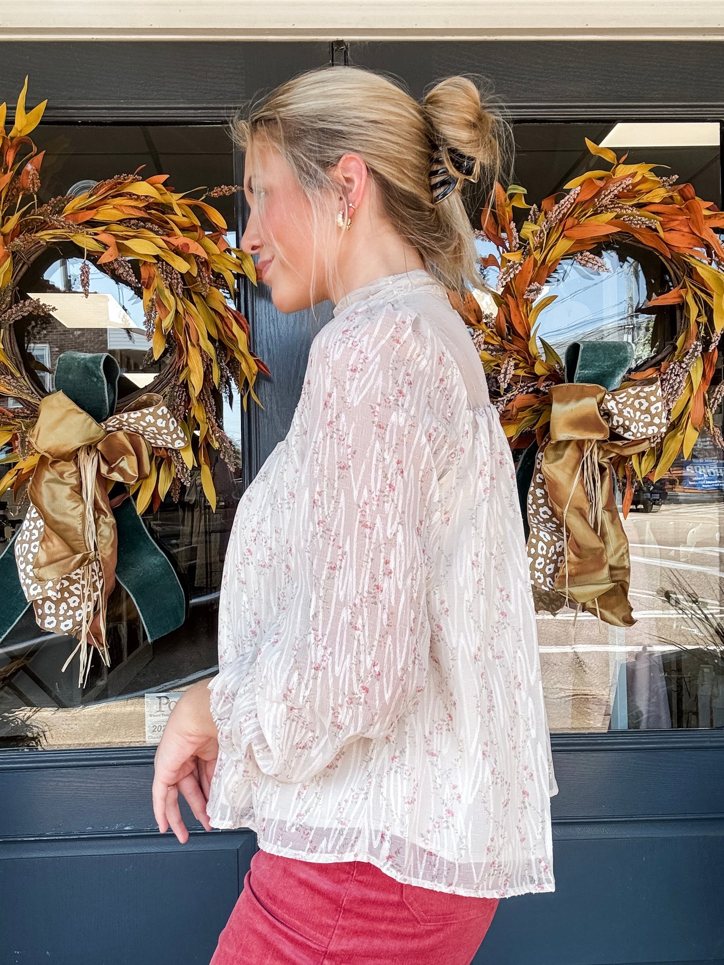 Delicate Bouquet Blouse