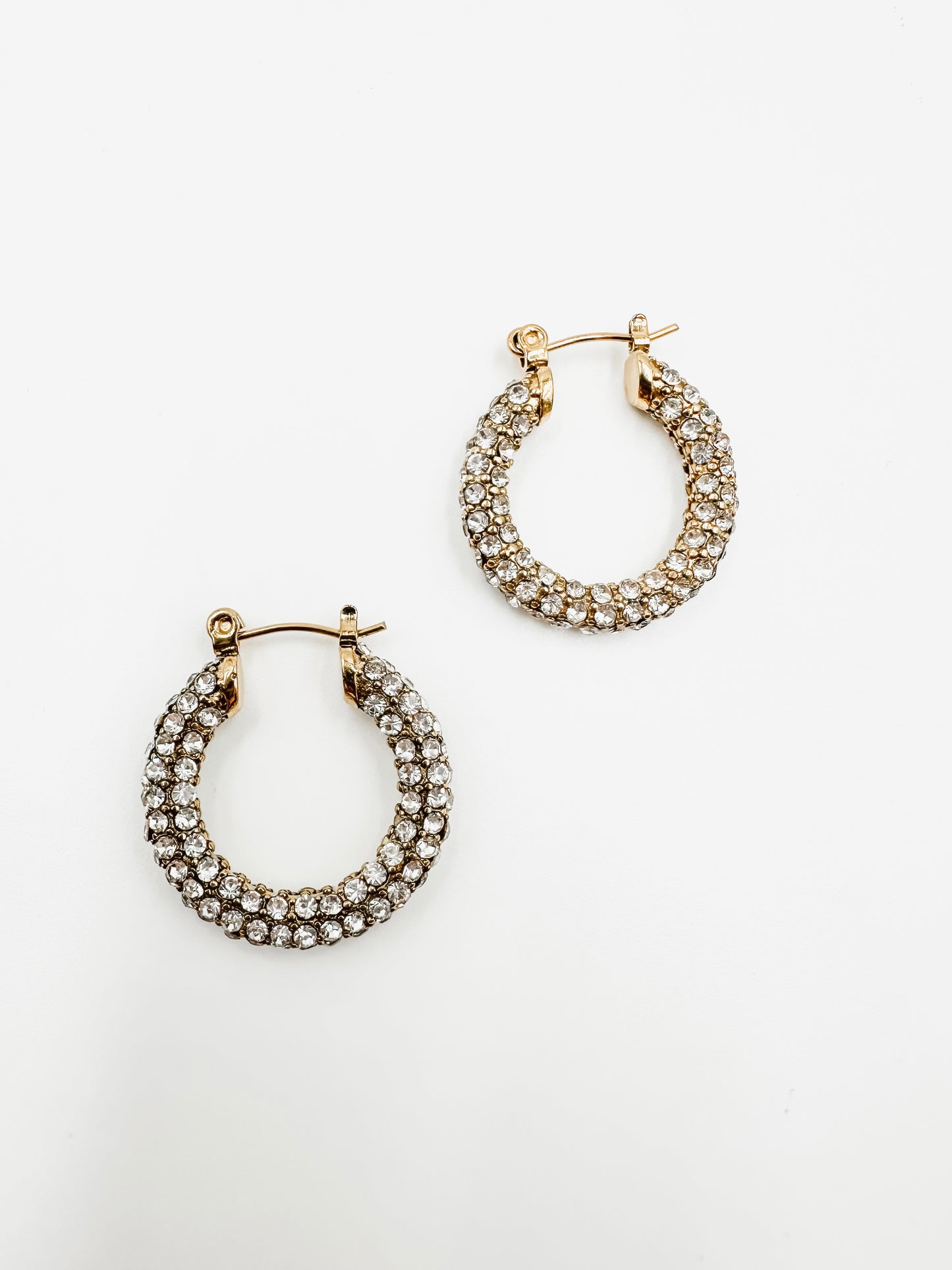 Tabby Rhinestone Hoop