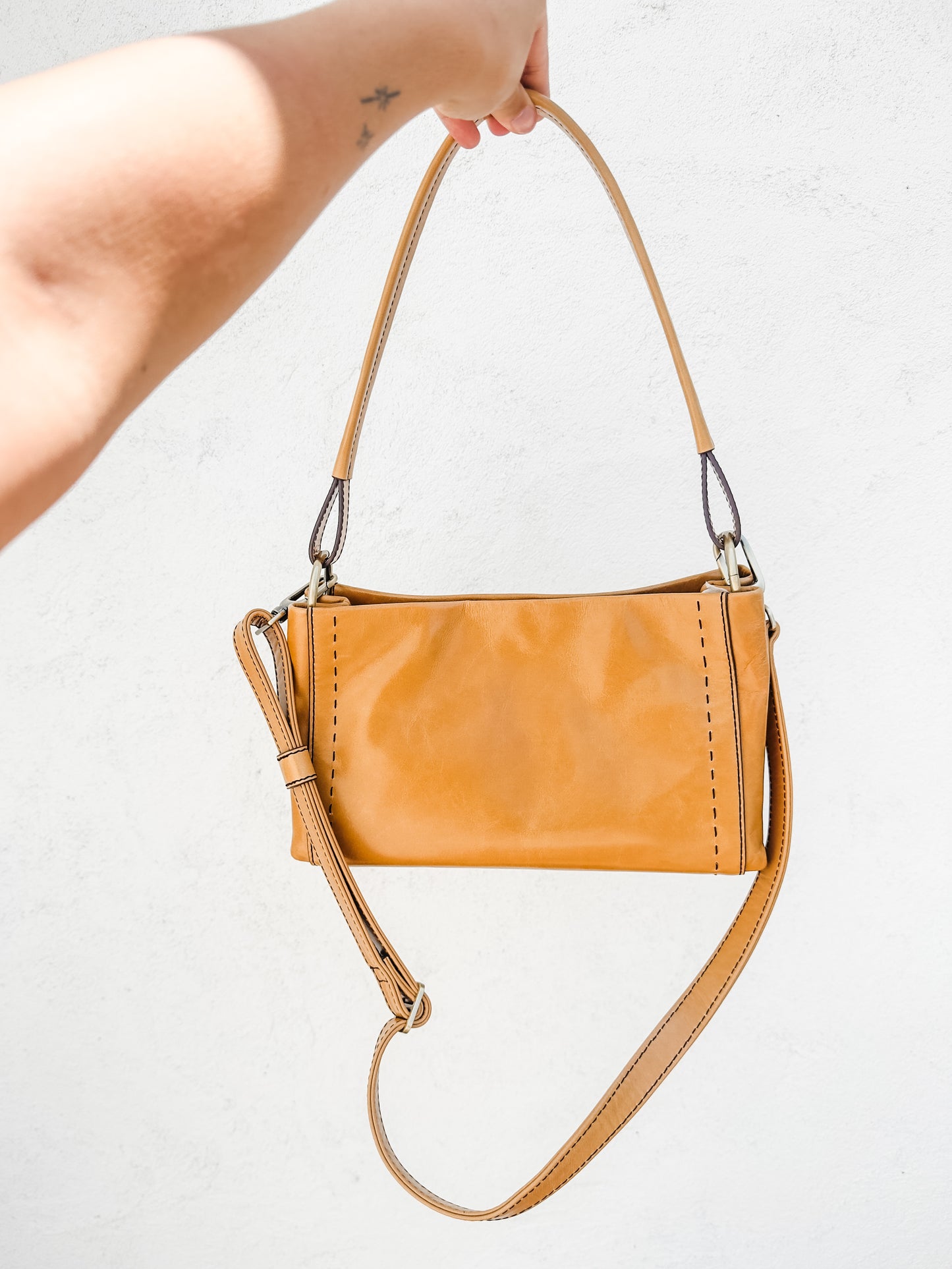 Seneca Shoulder Crossbody in Natural