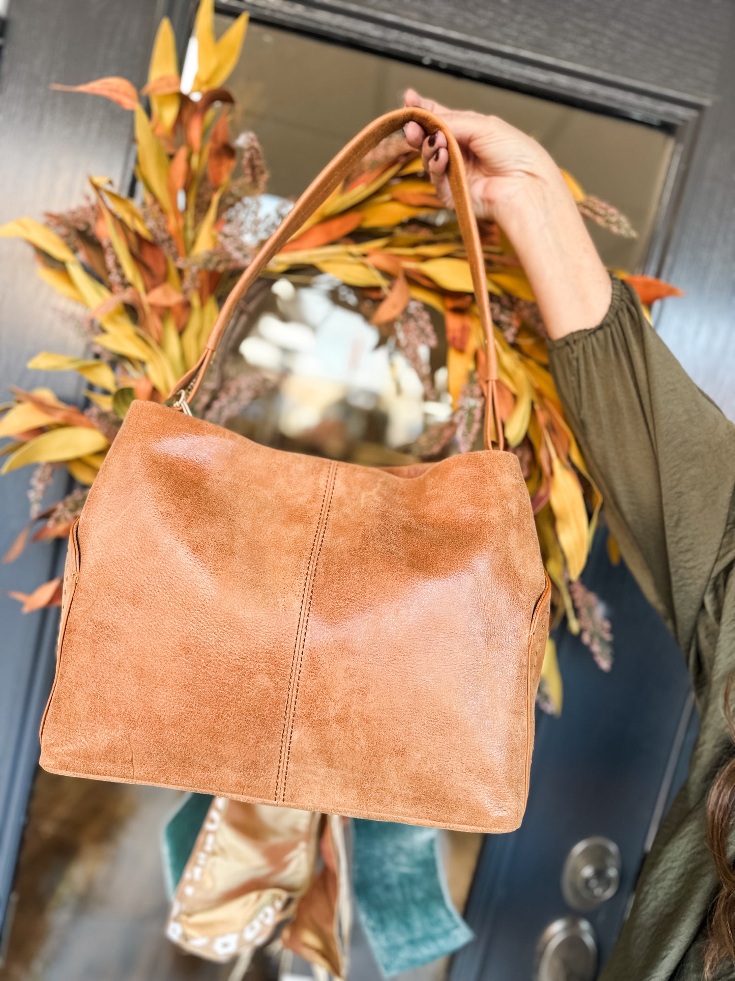 Seneca Shoulder Bag Whiskey