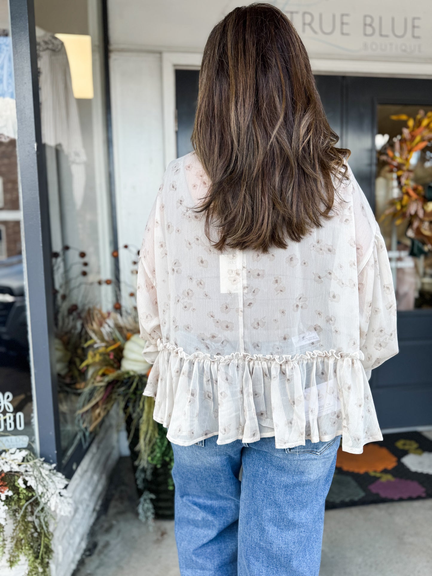 Floral Tea Date Top
