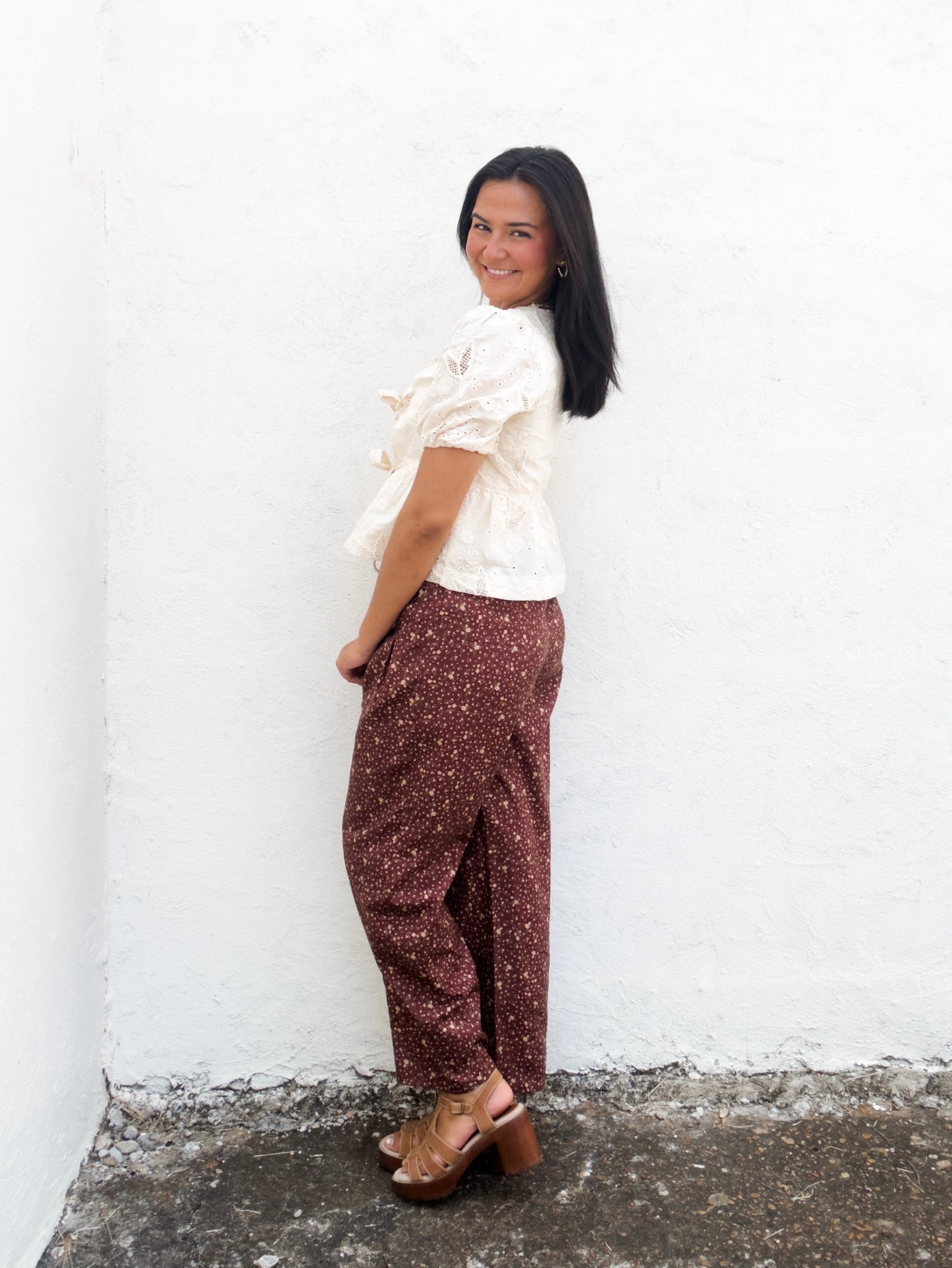 Antique Cream Blouse