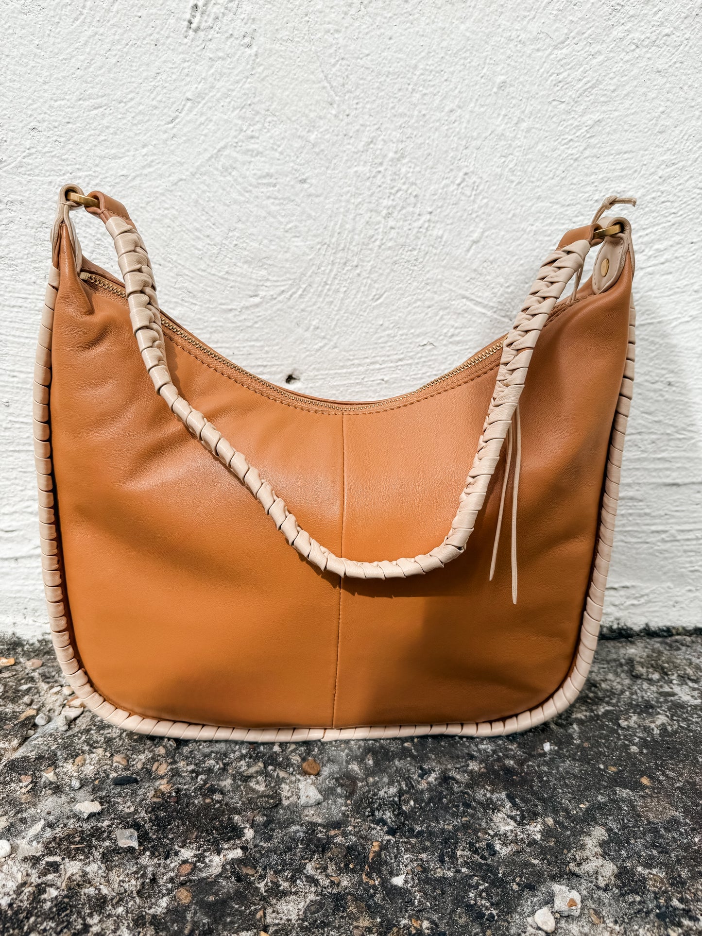 Mia Crescent Large Warm Cashew
