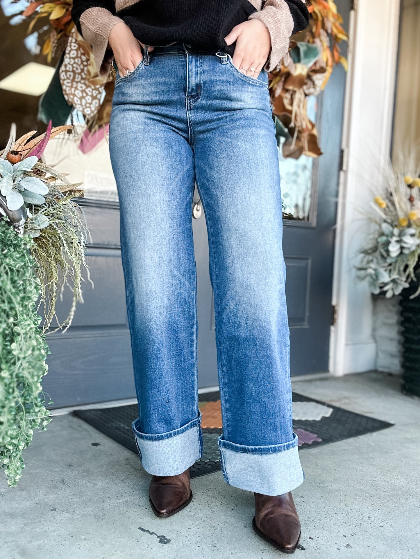 Core Denim Straight Leg Jean
