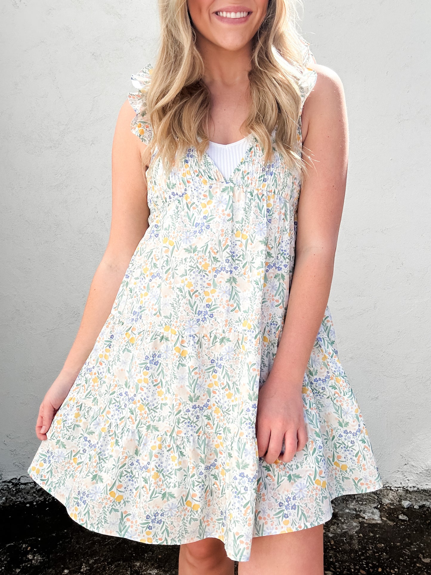 Flower Oasis Dress