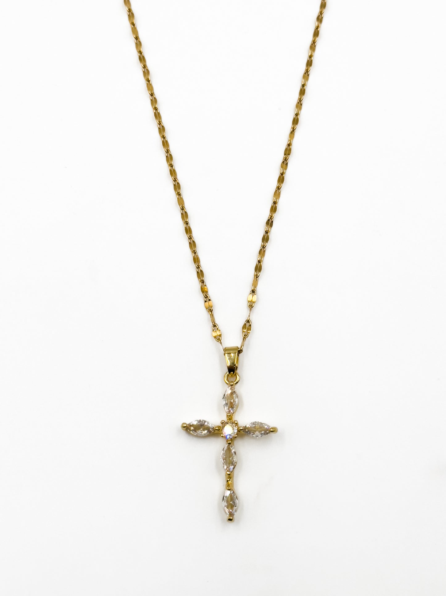 Kara Cross Necklace
