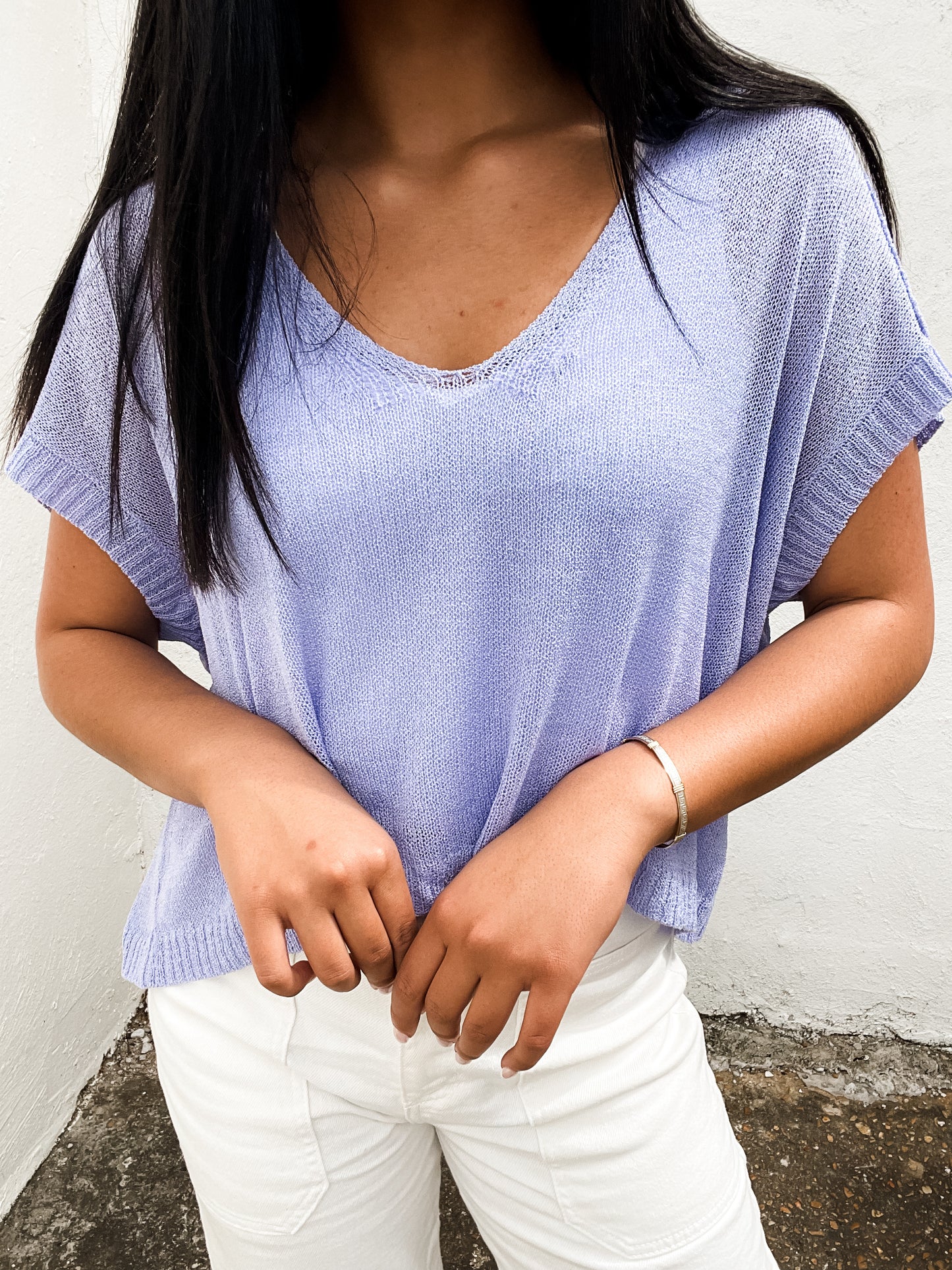 Fresh Feeling Top Periwinkle