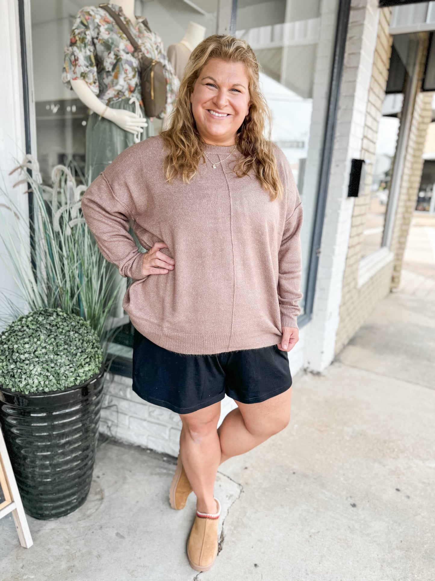 Maple Latte Sweater Plus