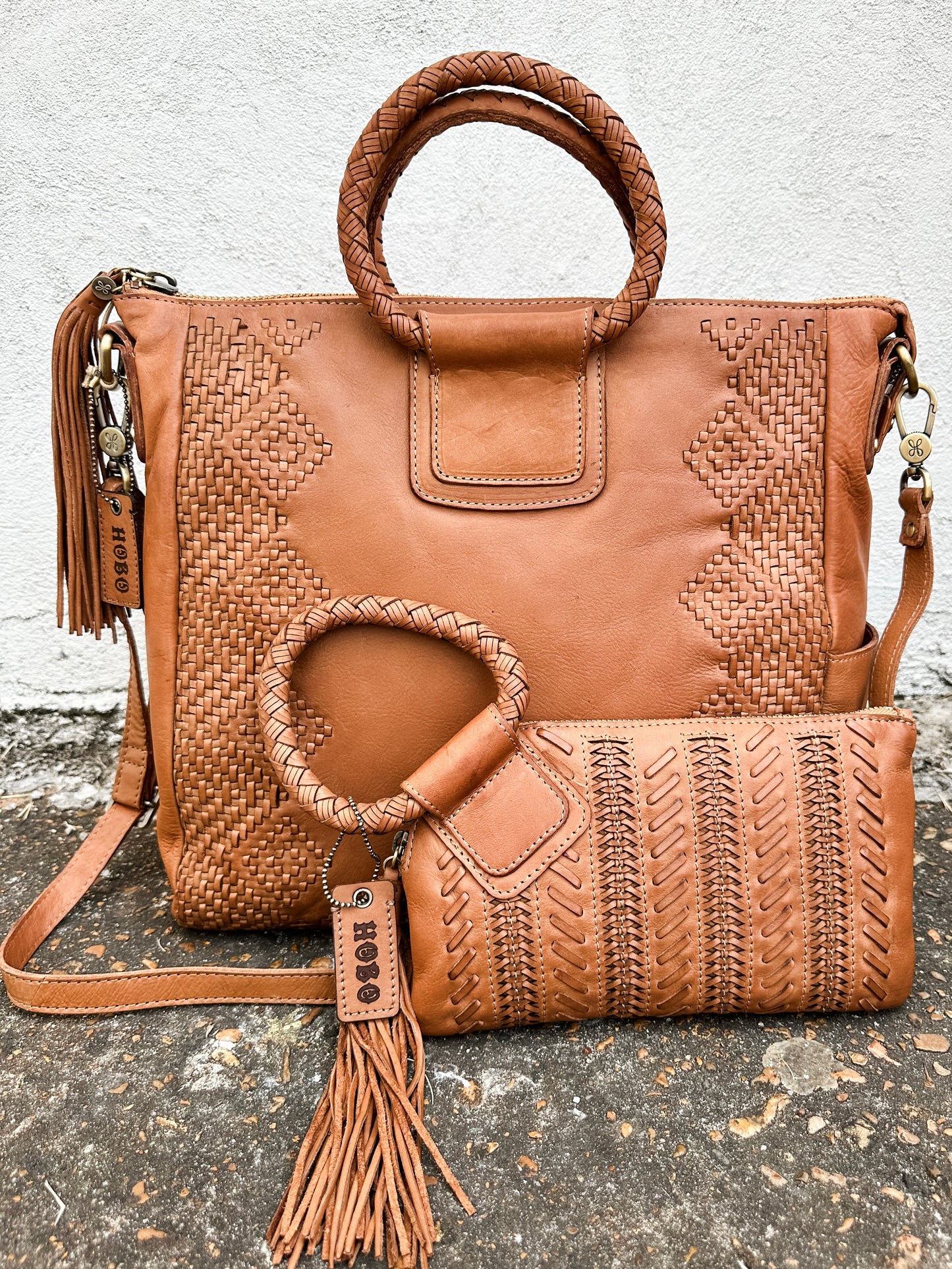 Sheila Large Satchel Harvest Wheat