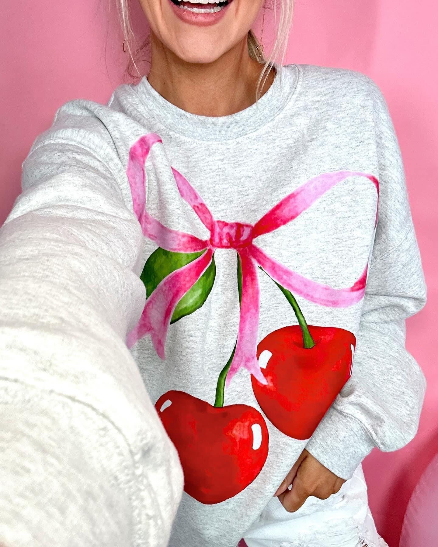 Cherry on Top sweatshirt PREORDER