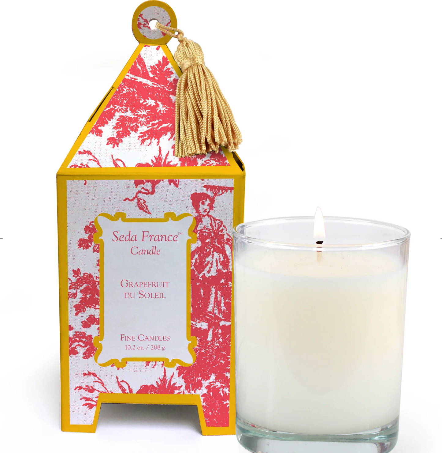 Grapefruit Box Candle