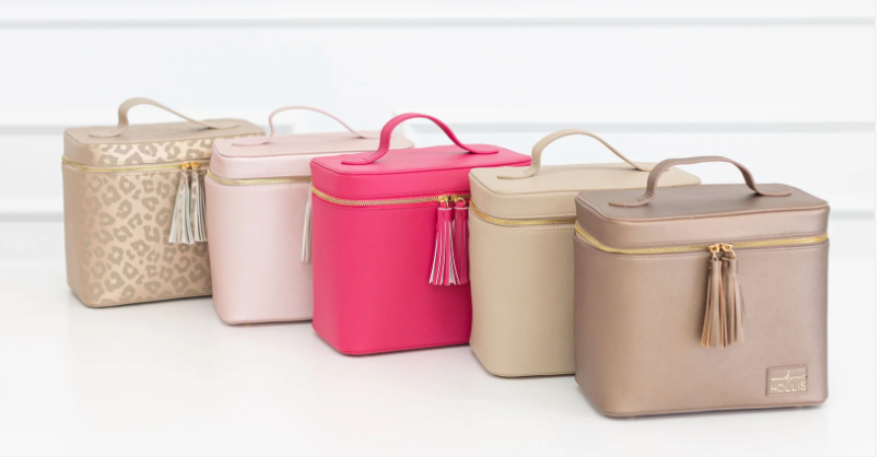 Lux Cosmetic Bag Hot Pink