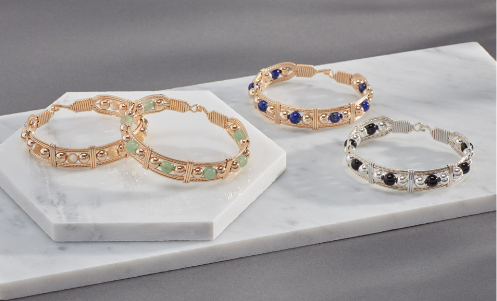 Dream in Color Gold Beads Bracelet