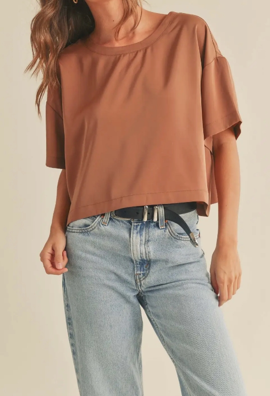 Smooth Mocha Top