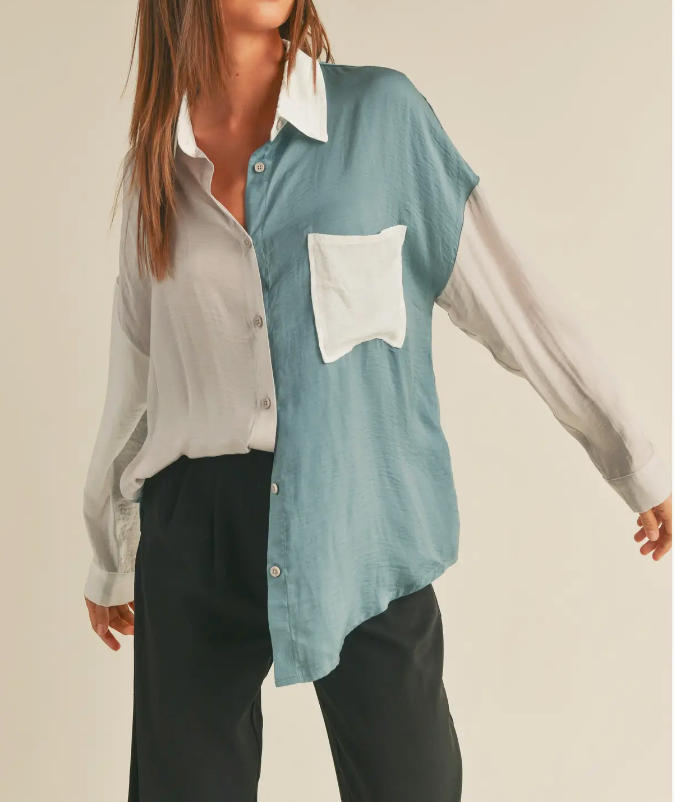 Seafoam Combo Order Top