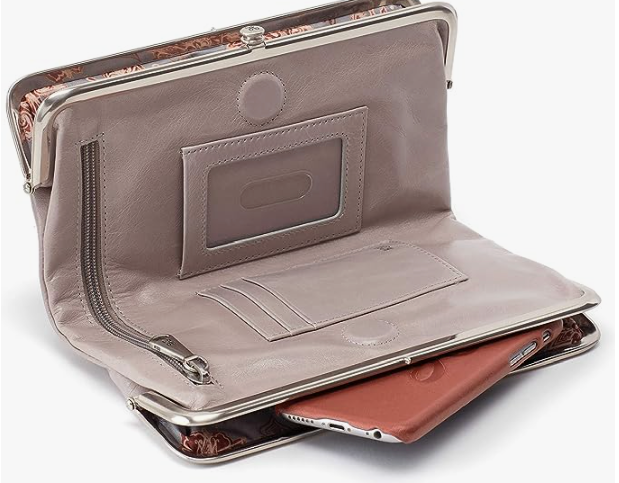 Lauren Clutch-Wallet Driftwood