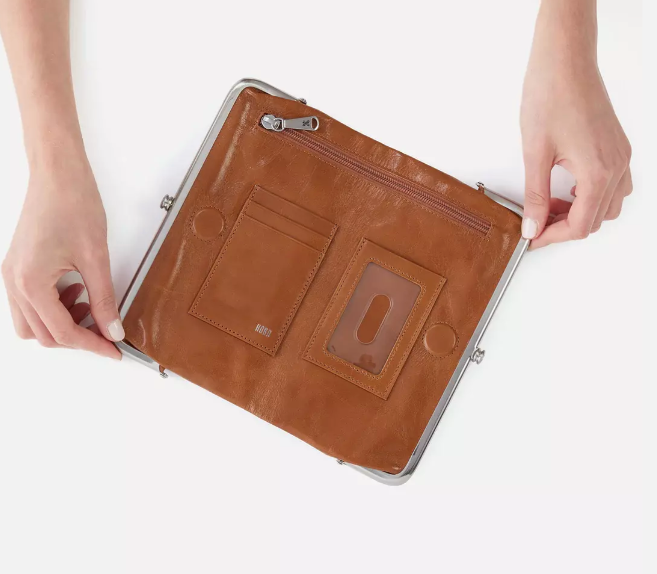 Lauren Clutch-Wallet Truffle