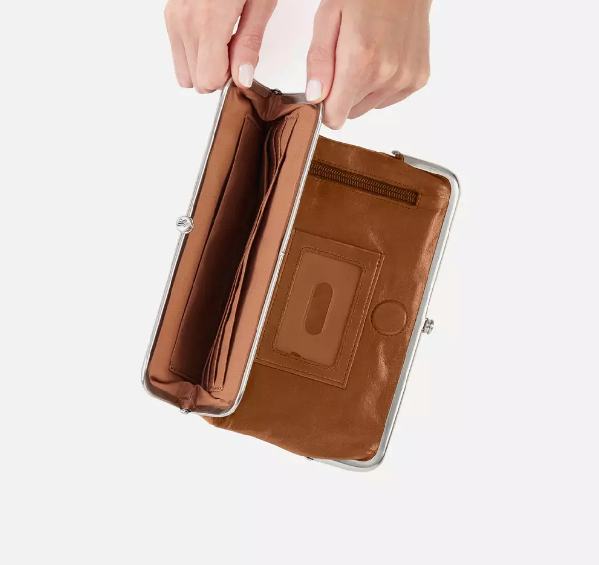 Lauren Clutch-Wallet Truffle