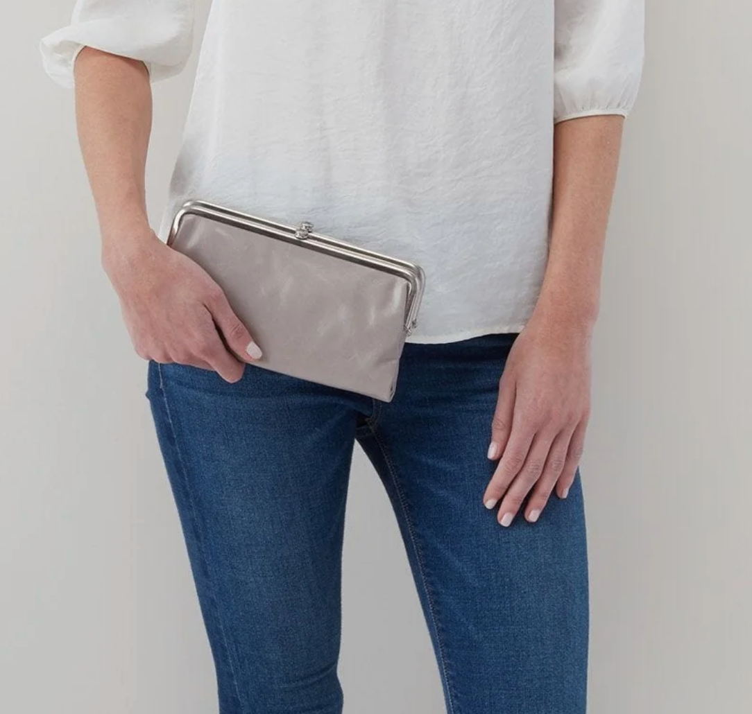 Lauren Clutch-Wallet Driftwood