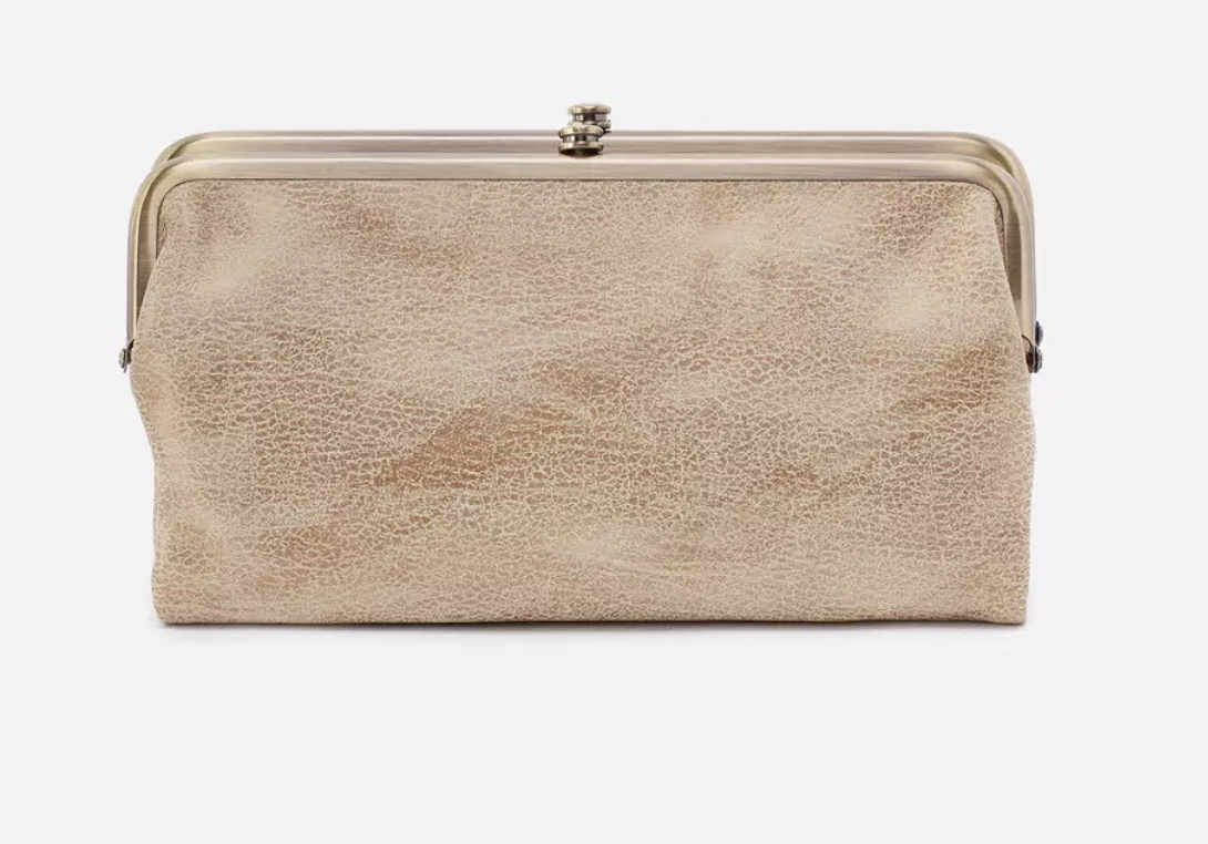 Lauren Clutch-Wallet Gold Leaf