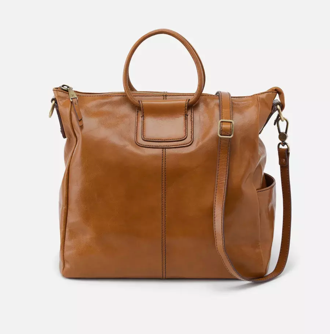 Sheila Large Satchel Truffle