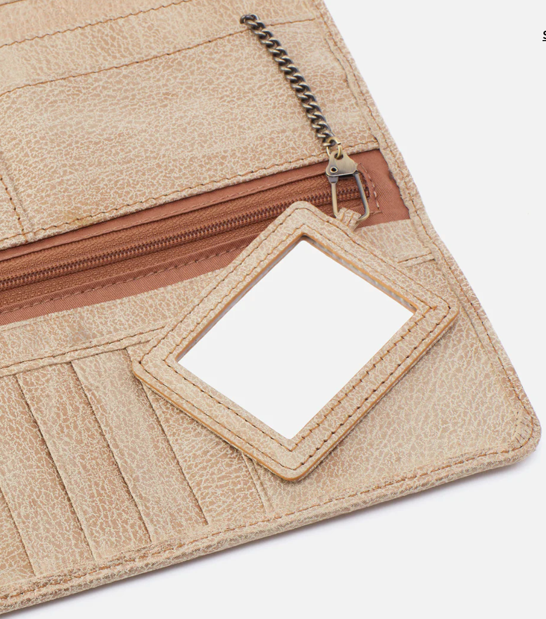 Rachel Wallet Gold Leaf