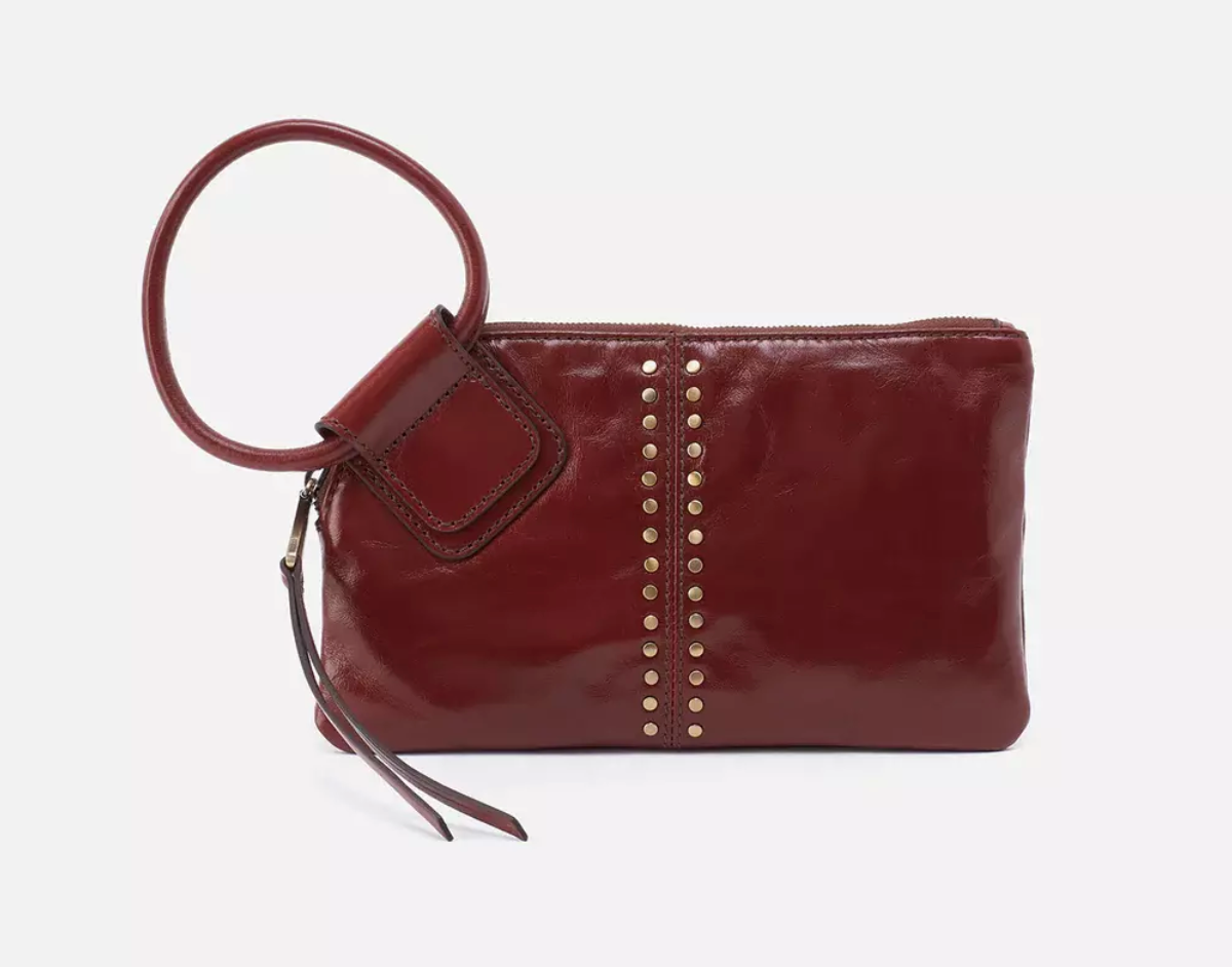 Sable Clutch/Wristlet Henna Studs