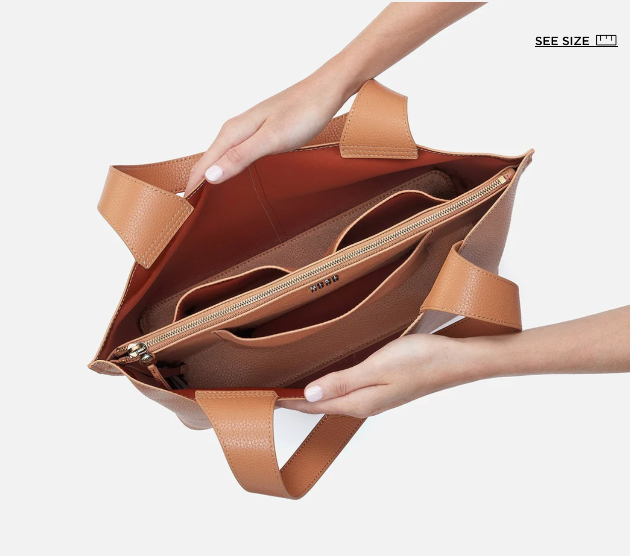 Vida Tote in Chocolate