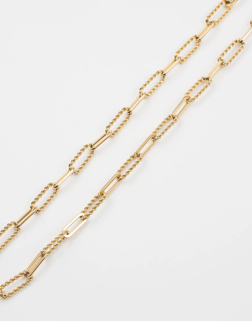 Twisted Links Necklace