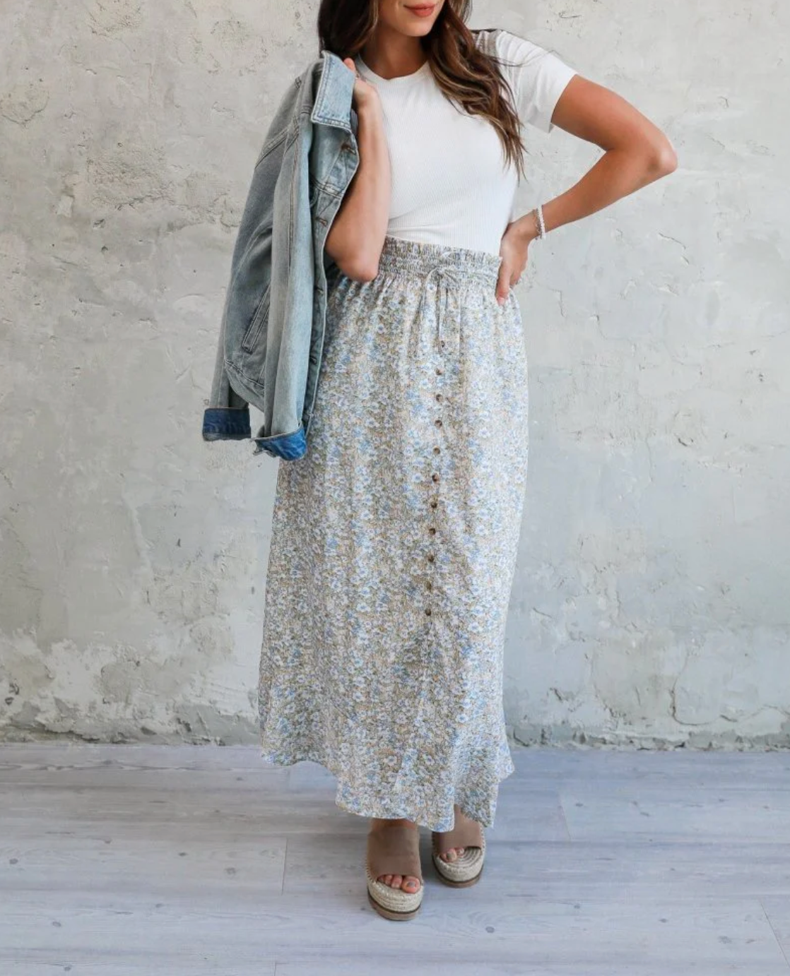 Tropical Breeze Maxi Skirt