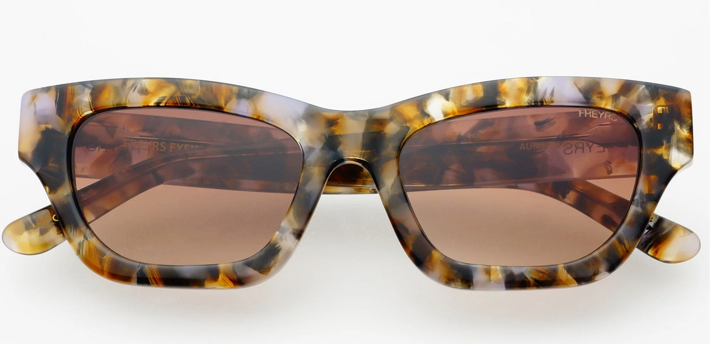 Aurora Brown Pearl Sunglasses