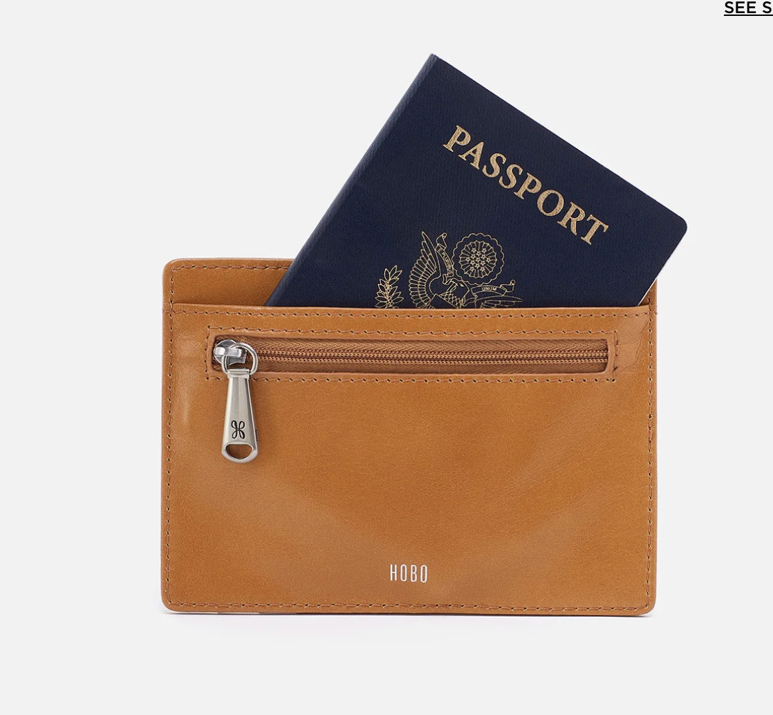Euro Slide Card Case Natural