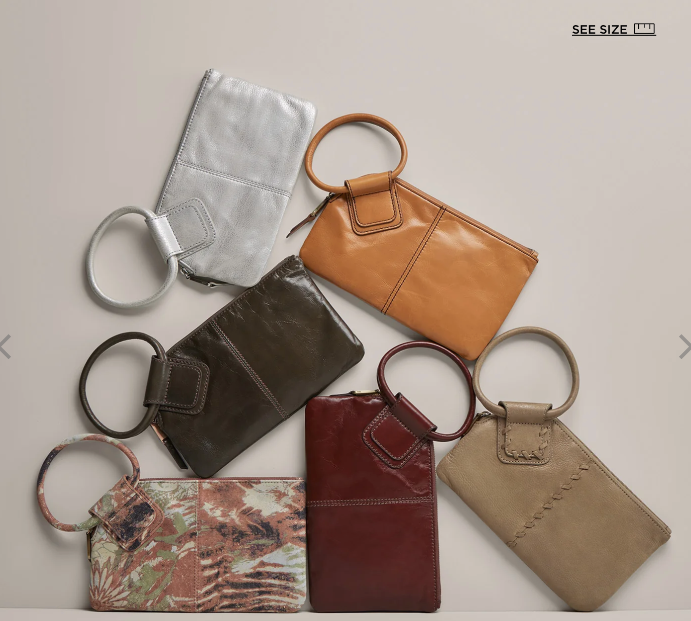 Sable Clutch/Wristlet Chocolate