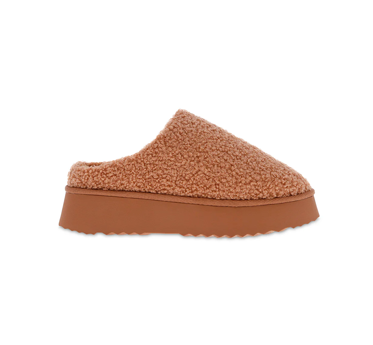 Icee Tan Shearling Slip-On