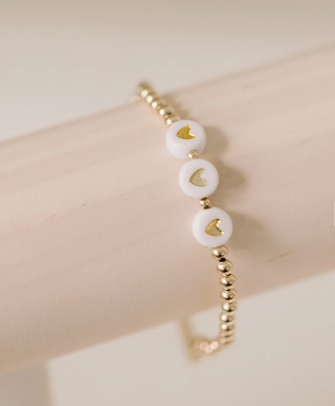Gold Heart Bracelet
