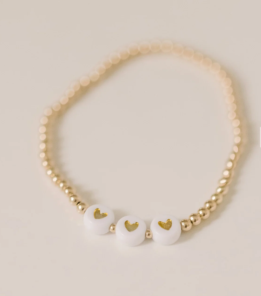 Gold Heart Bracelet