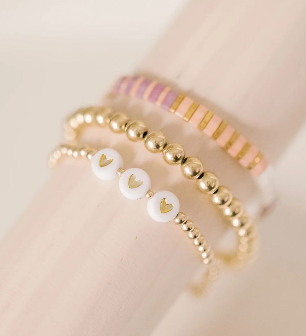 Gold Heart Bracelet