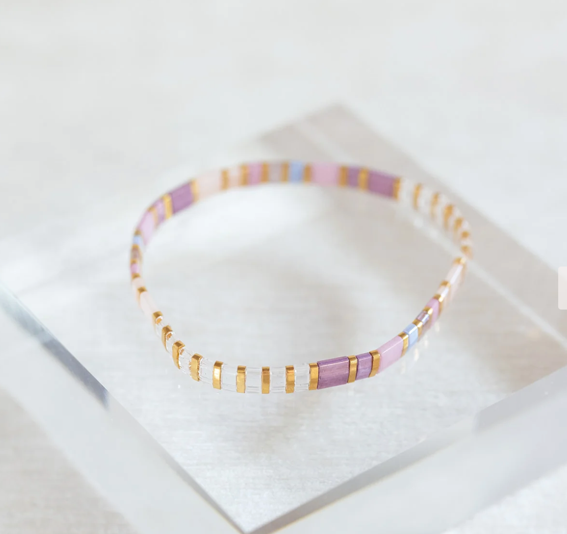 Periwinkle Tila Bracelet