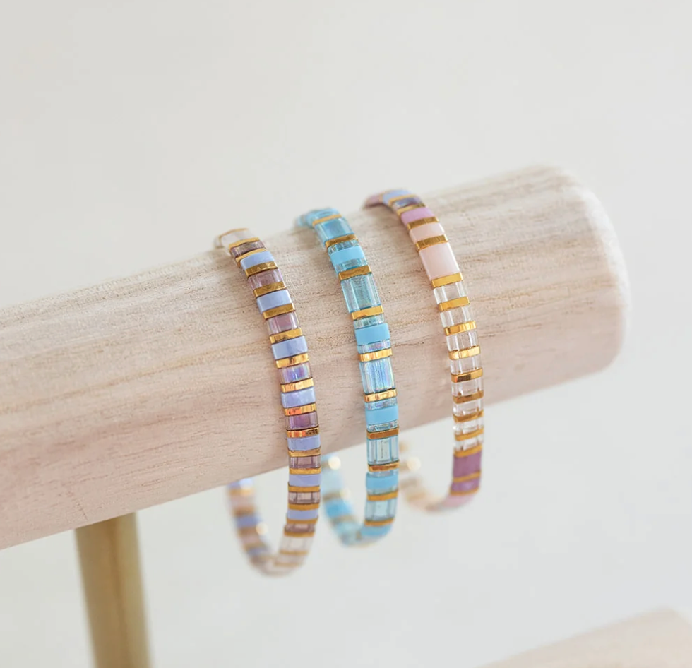 Periwinkle Tila Bracelet