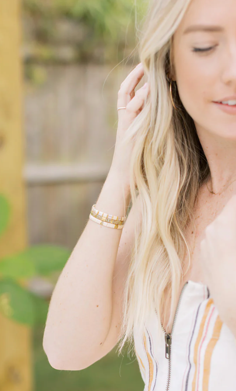Salt Tila Bracelet