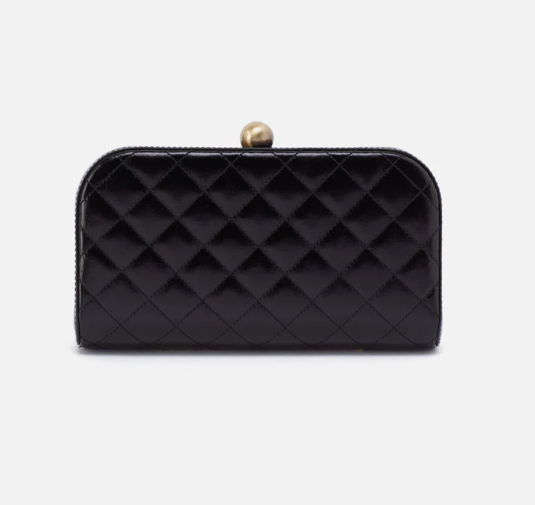 Lauren Minaudiere Studded Black