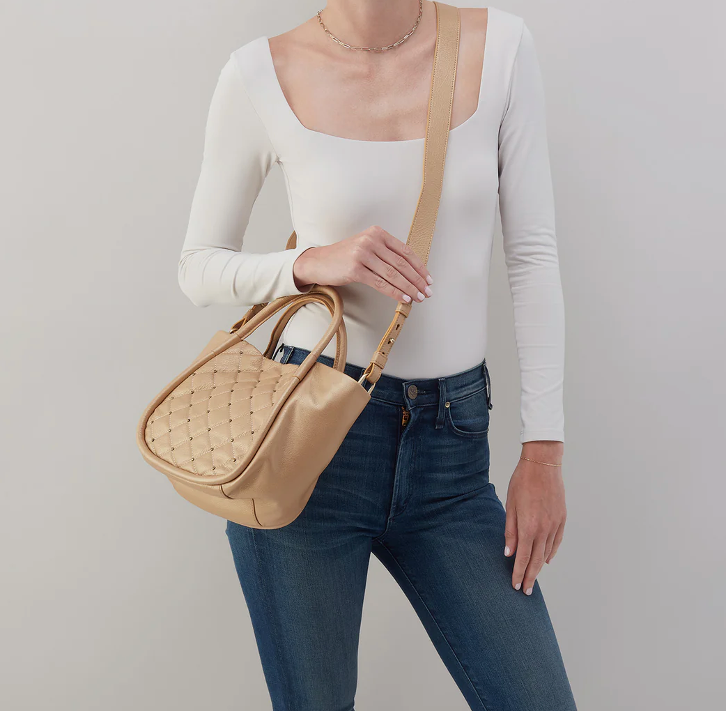 Margot Satchel Dusty Gold
